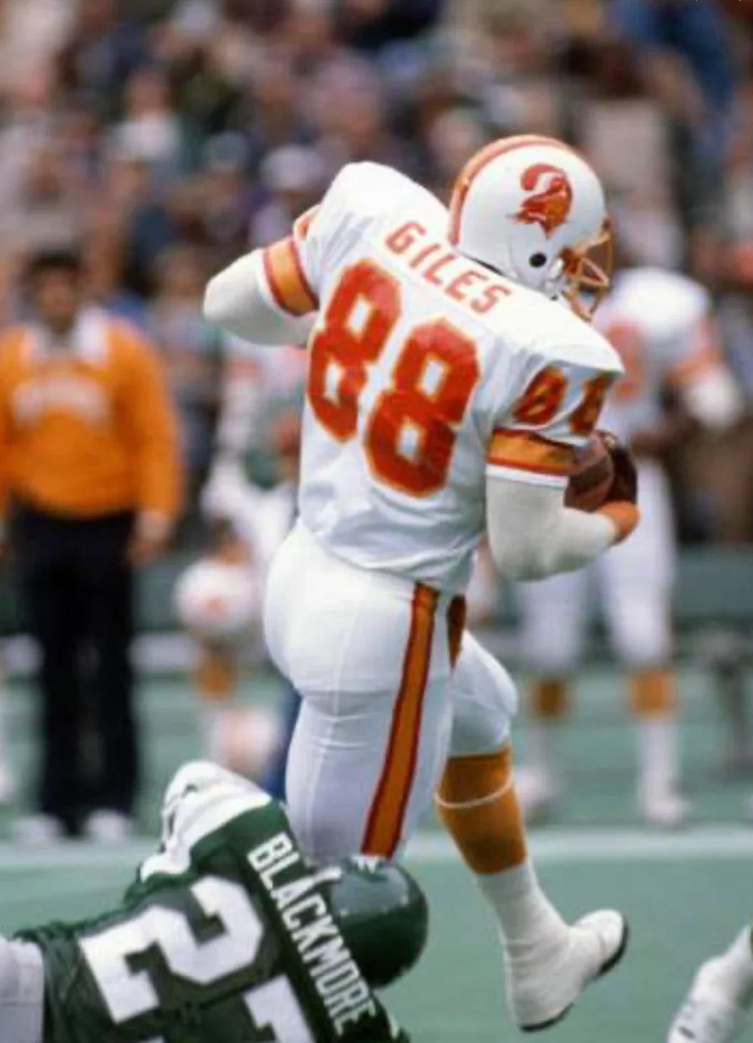 Jimmie Giles Tampa Bay Buccaneers NFL Jersey Mitchell & Ness White product image 4, provided for visual reference and