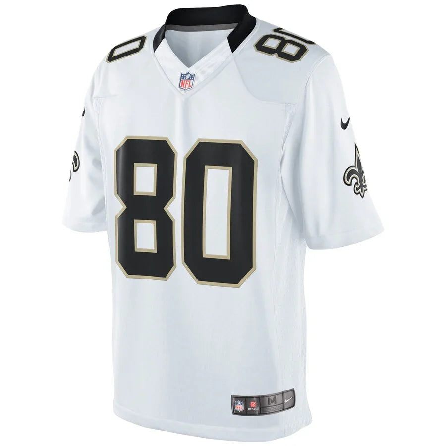 Jimmy Graham New Orleans Saints NFL Nike Jersey White product image 3, provided for visual reference and product detail