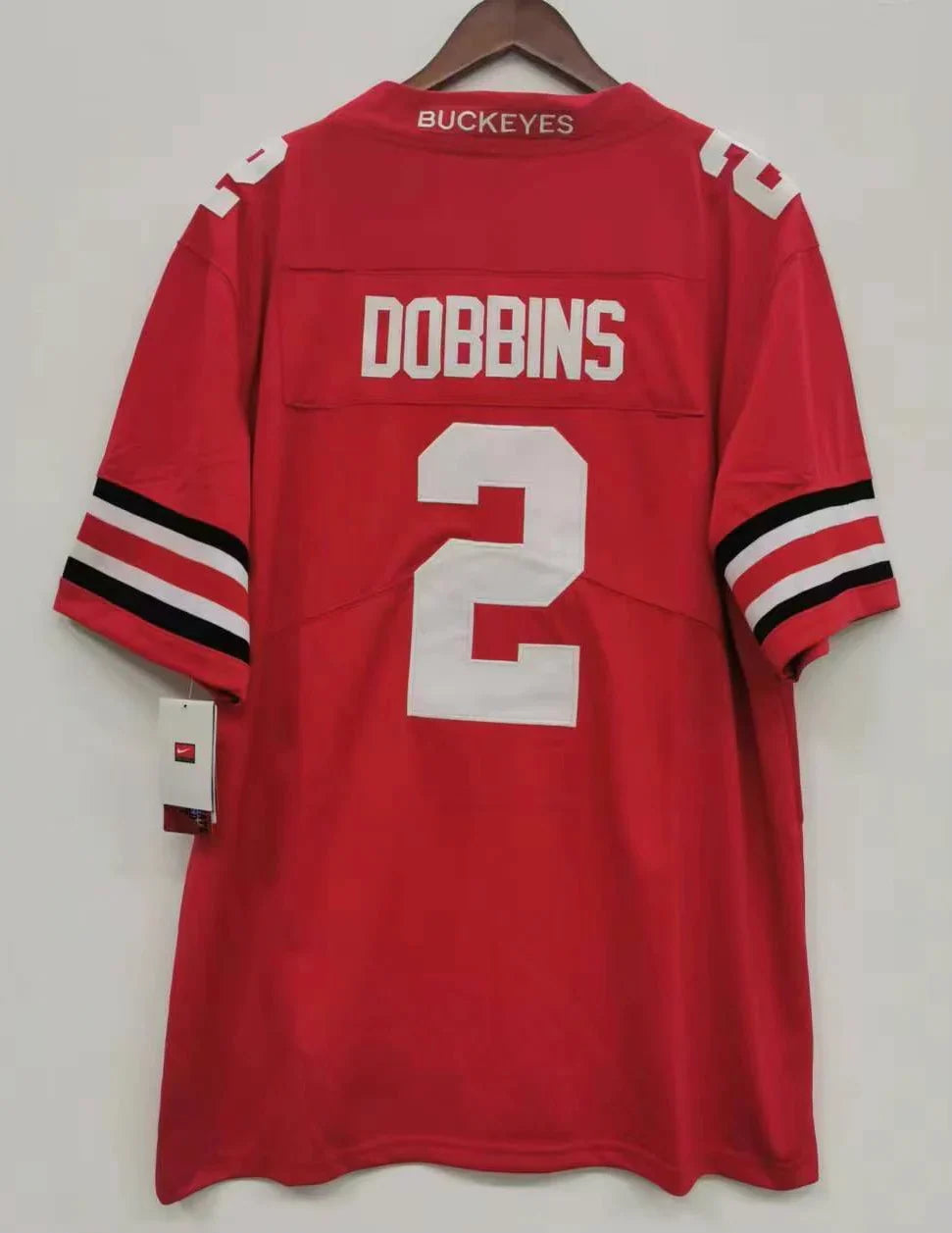 J. K. Dobbins Ohio State Buckeyes Jersey NIKE product image 1, provided for visual reference and product detail review