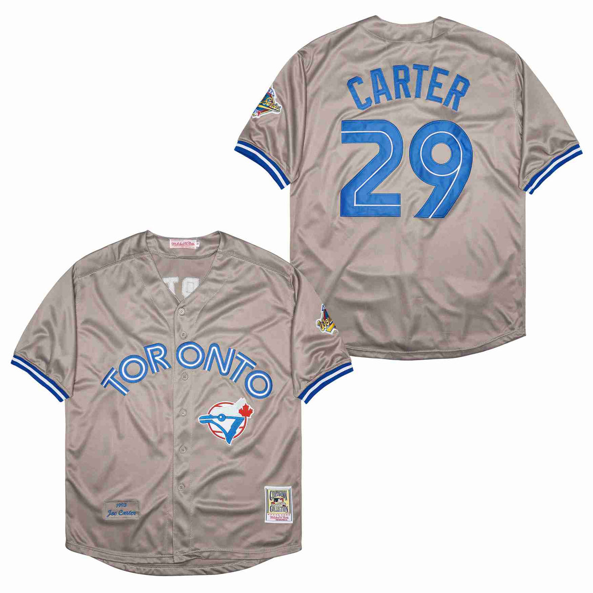 Joe Carter Toronto Blue Jays Jersey Mitchell & Ness product image 1, provided for visual reference and product detail review