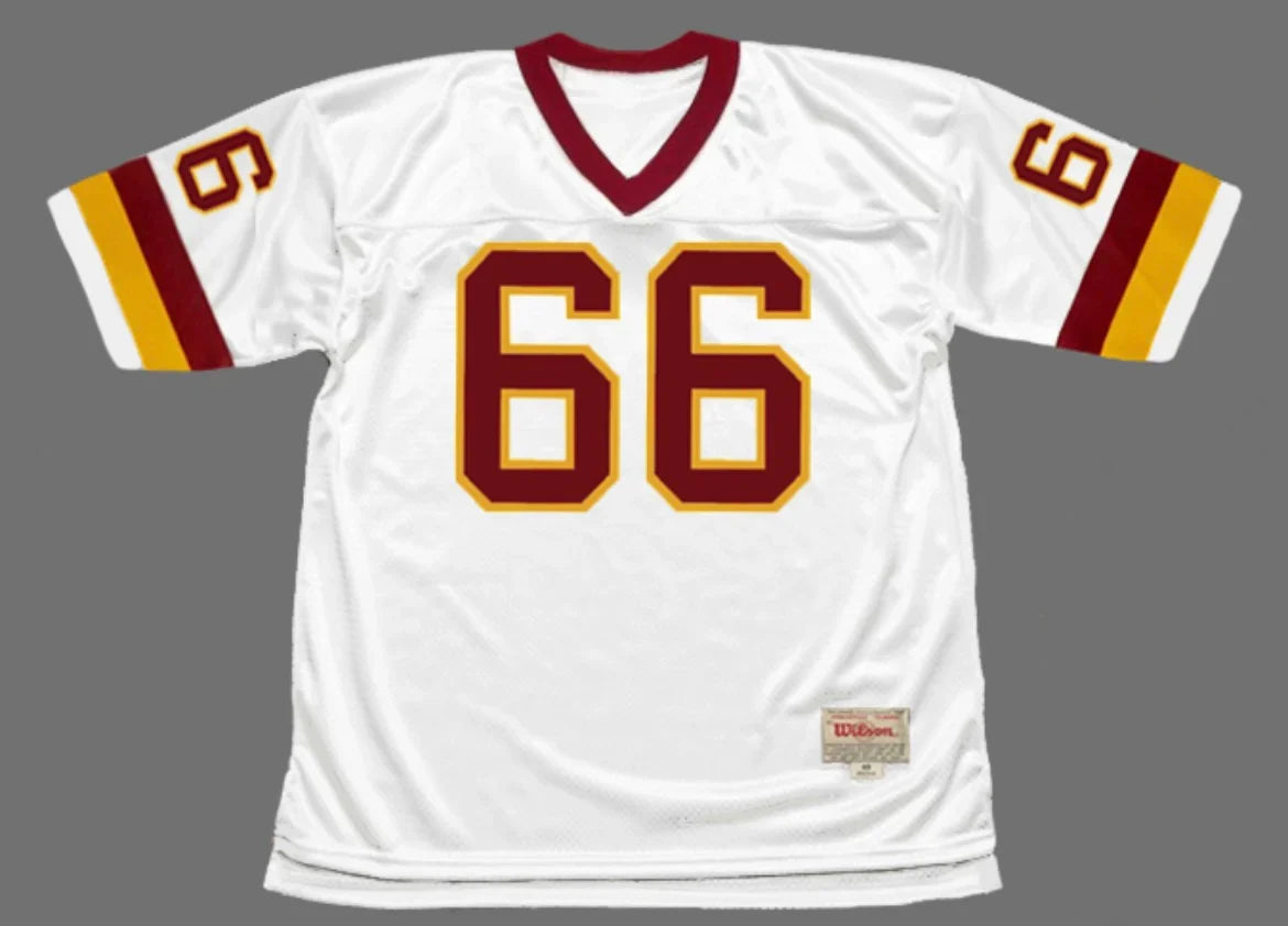 Joe Jacoby Washington Redskins Commanders Official NFL Mitchell & Ness Jersey product image 2, provided for visual reference