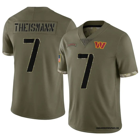 Joe Theismann Washington Redskins Commanders Official NFL Nike Salute to Service Jersey product image 1, provided for visual