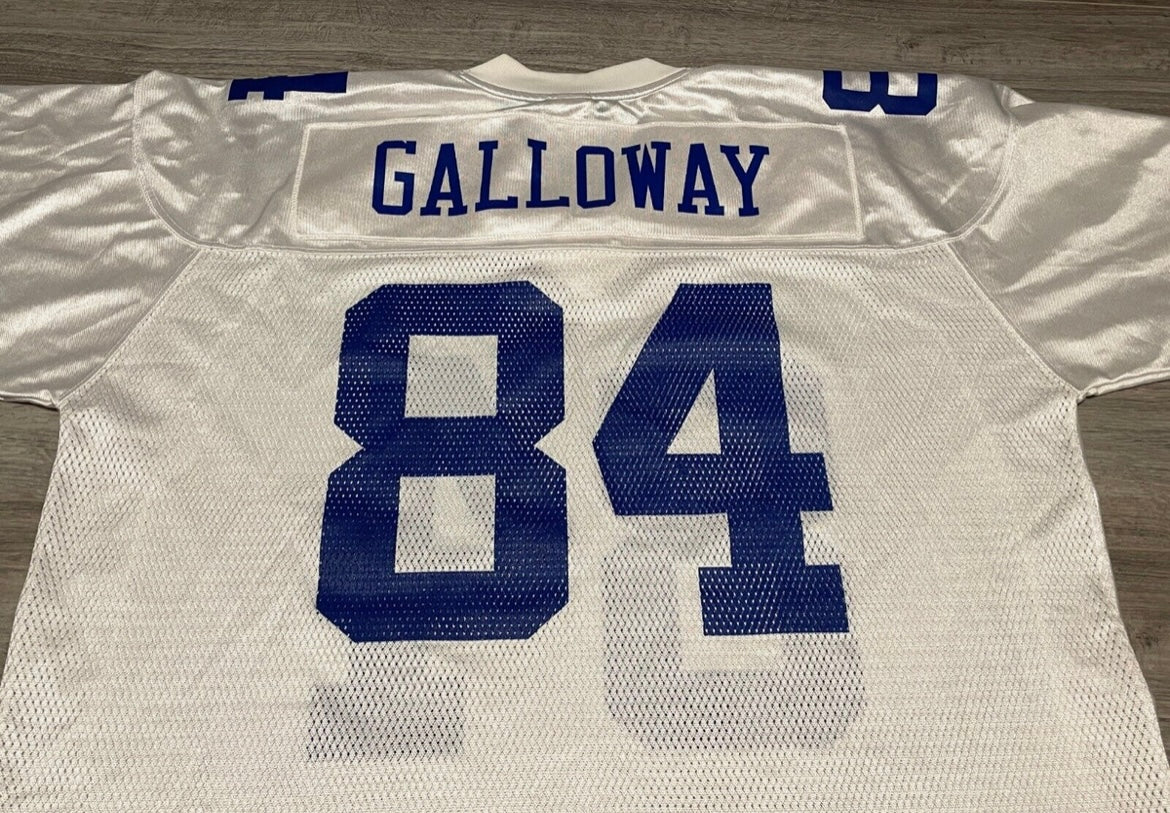 Joey Galloway Dallas Cowboys Official Reebok Jersey White product image 1, provided for visual reference and product detail