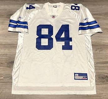 Joey Galloway Dallas Cowboys Official Reebok Jersey White product image 2, provided for visual reference and product detail