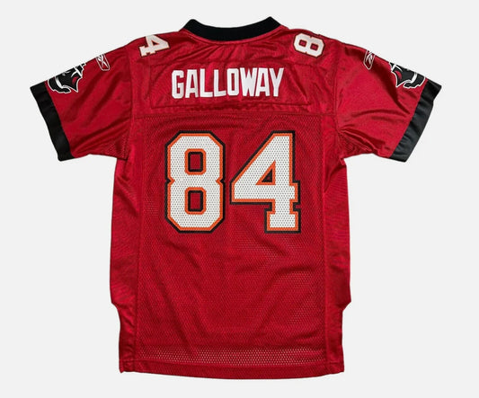 Joey Galloway Tampa Bay Buccaneers Official Reebok Jersey Red product image 1, provided for visual reference and product
