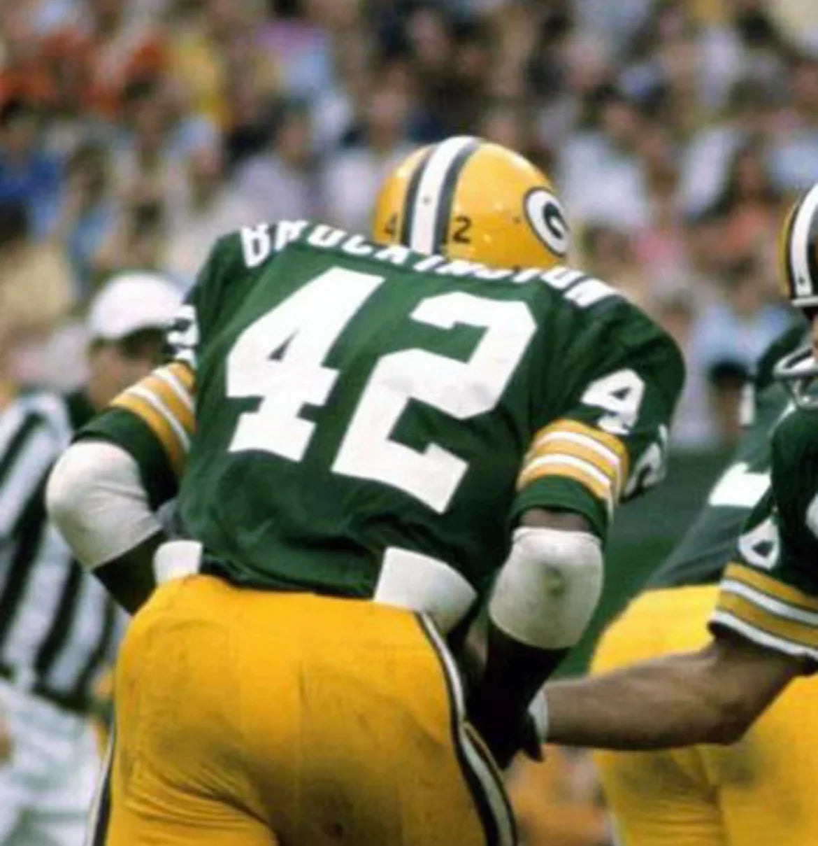 John Brockington Green Bay Packers NFL Mitchell & Ness Jersey product image 4, provided for visual reference and product