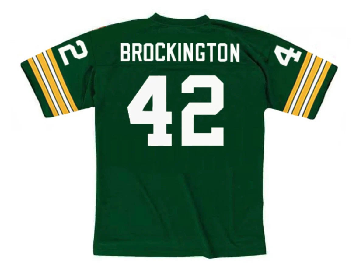 John Brockington Green Bay Packers NFL Mitchell & Ness Jersey product image 1, provided for visual reference and product