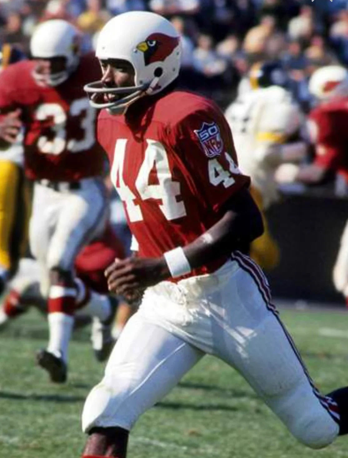 John Gilliam St. Louis Cardinals 1969 NFL Mitchell & Ness Jersey product image 4, provided for visual reference and product