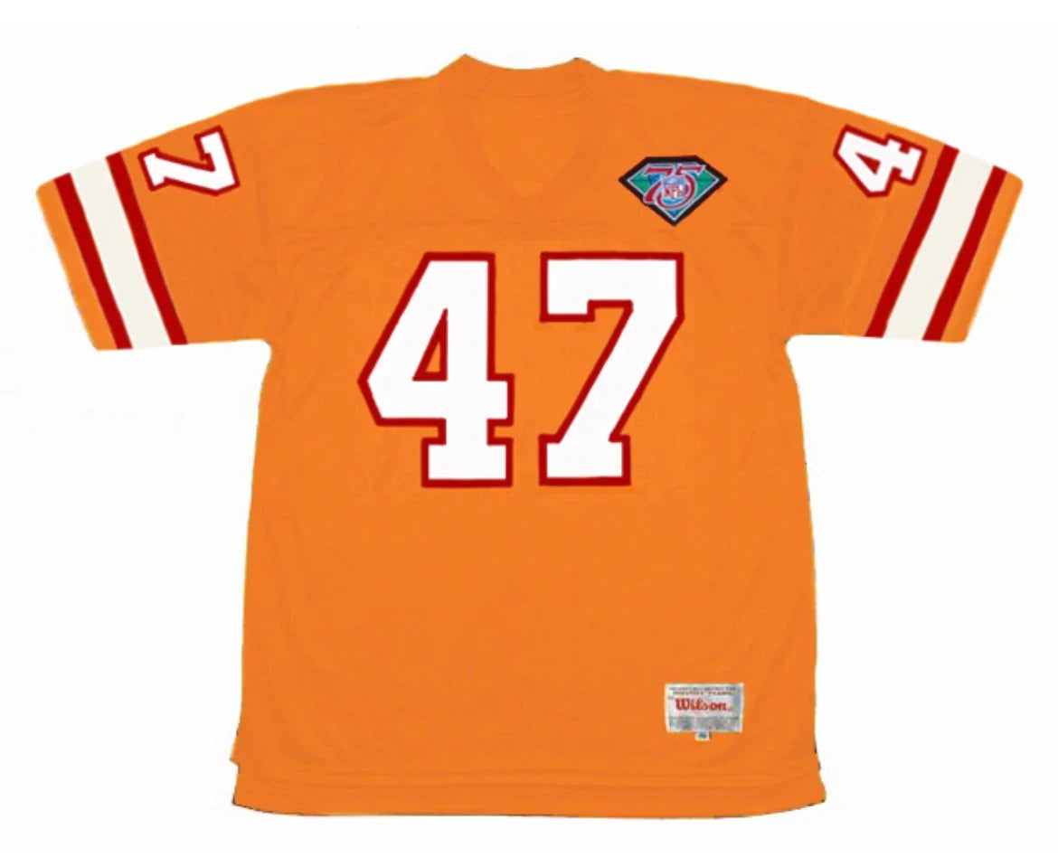 John Lynch Tampa Bay Buccaneers 1994 NFL Jersey Mitchell & Ness product image 2, provided for visual reference and product