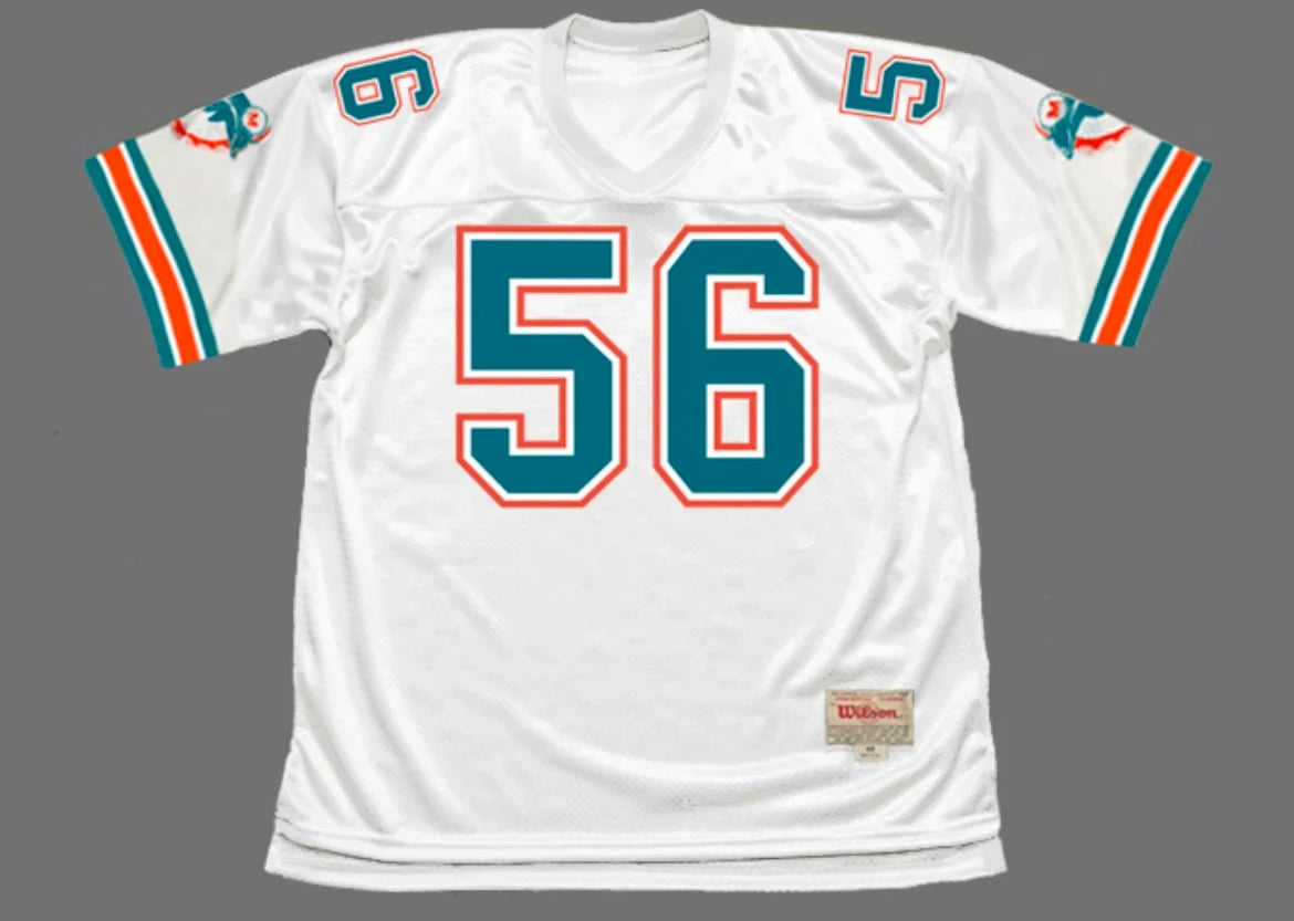 John Offerdahl Miami Dolphins NFL Mitchell & Ness Jersey product image 2, provided for visual reference and product detail
