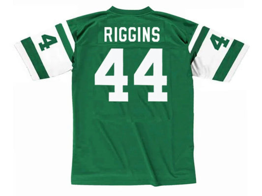 John Riggins New York Jets Official NFL Mitchell & Ness Jersey product image 1, provided for visual reference and product