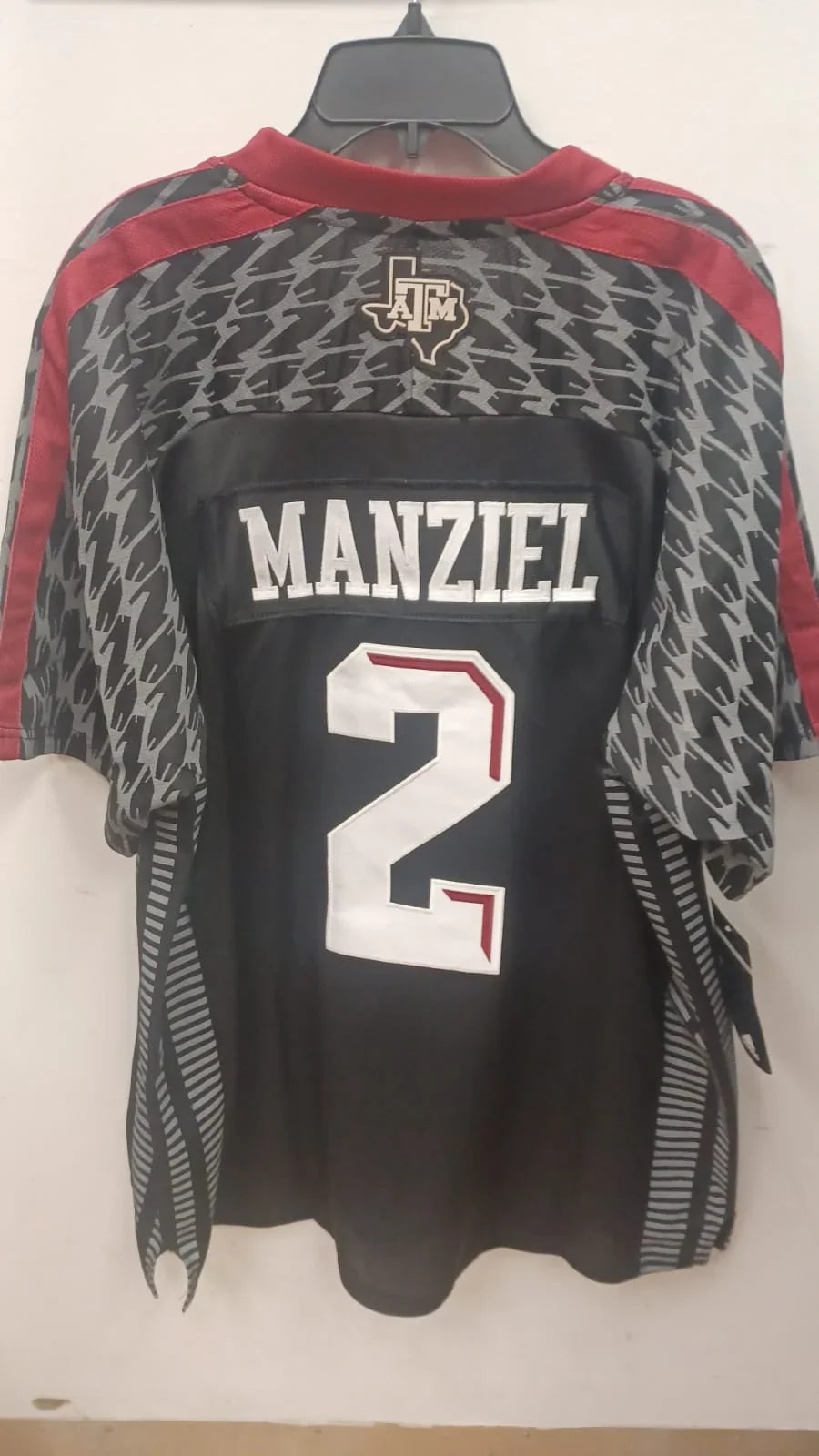 Johnny Manziel Texas A&M Jersey black product image 1, provided for visual reference and product detail review
