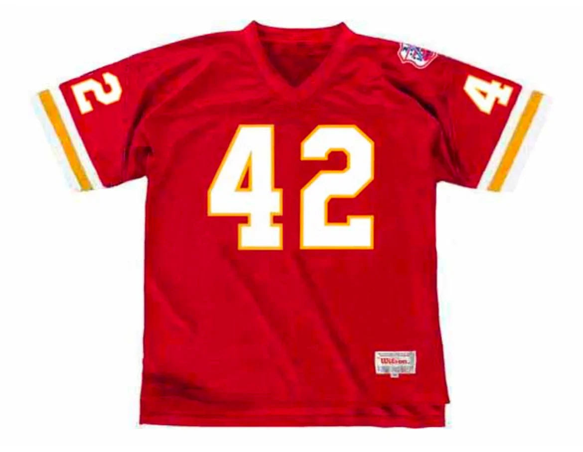 Johnny Robinson 1969 Kansas City Chiefs NFL Mitchell & Ness Jersey product image 2, provided for visual reference and