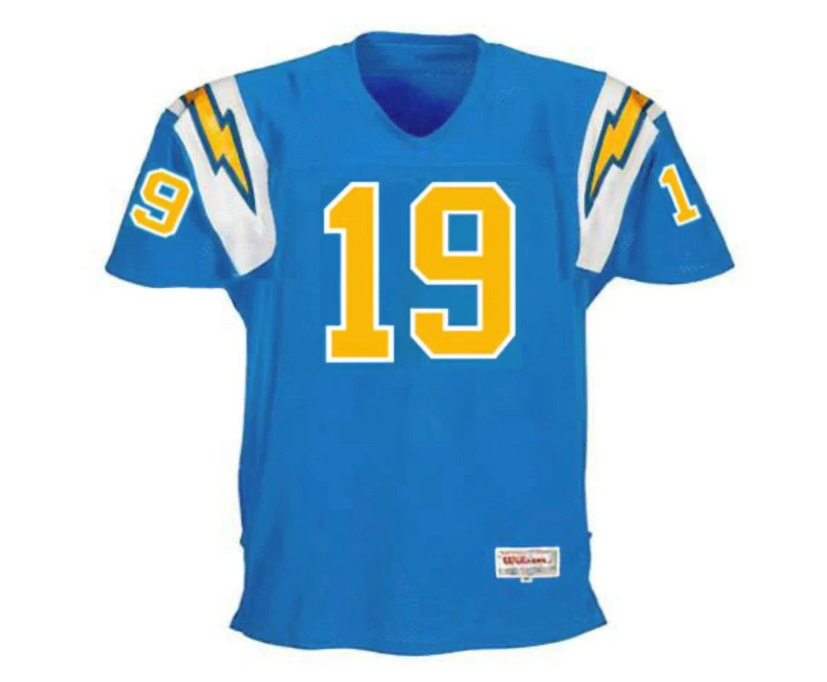 Johnny Unitas San Diego Chargers NFL Mitchell & Ness Jersey product image 2, provided for visual reference and product