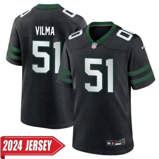 Jonathan Vilma New York Jets Official NFL Nike Jersey product image 1, provided for visual reference and product detail