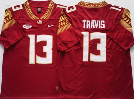 Jordan Travis Florida State Seminoles Jersey NIKE product image 1, provided for visual reference and product detail review