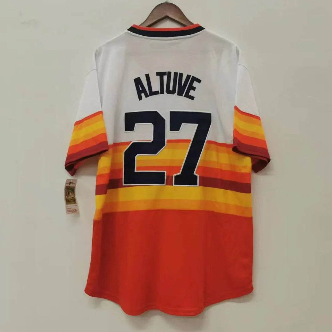 Jose Altuve Houston Astros retro 1975 - 1986 Cooperstown Jersey Nike product image 2, provided for visual reference and
