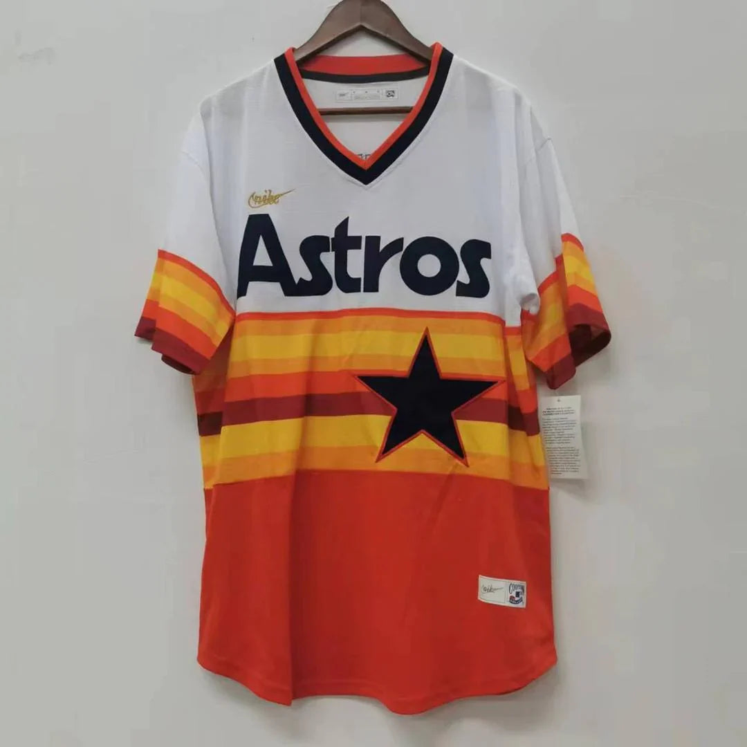 Jose Altuve Houston Astros retro 1975 - 1986 Cooperstown Jersey Nike product image 3, provided for visual reference and