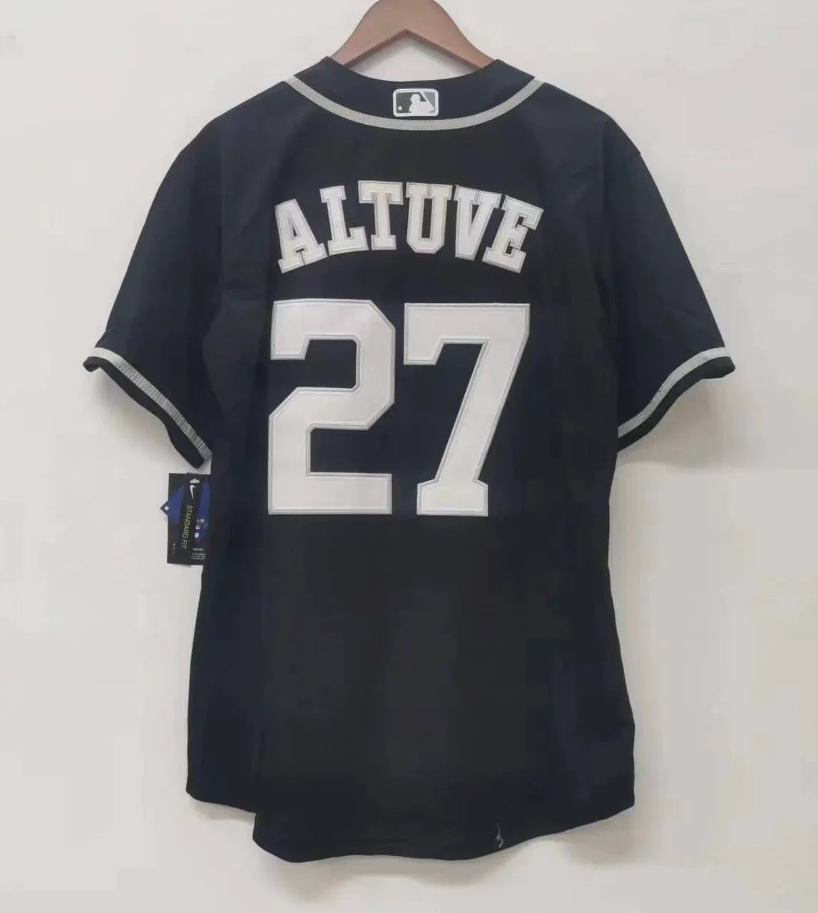 Jose Altuve Houston Astros Jersey Nike black product image 2, provided for visual reference and product detail review