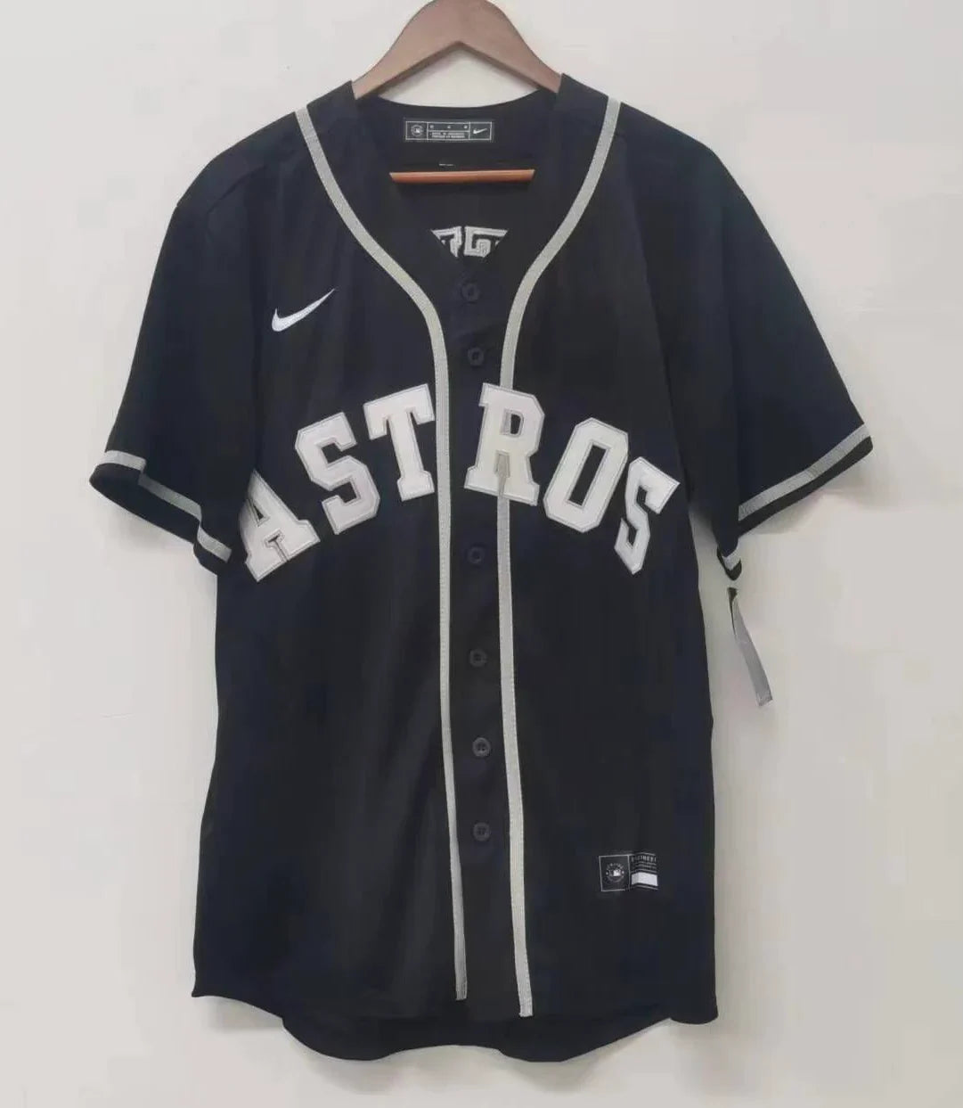 Jose Altuve Houston Astros Jersey Nike black product image 3, provided for visual reference and product detail review