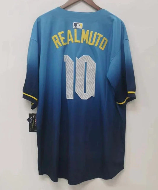 J.T. Realmuto Philadelphia Phillies Blue City Connect MLB Limited Jersey product image 1, provided for visual reference and