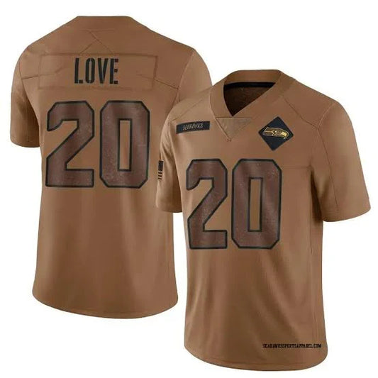 Julian Love Seattle Seahawks Official NFL Jersey Nike Salute to Service product image 1, provided for visual reference and