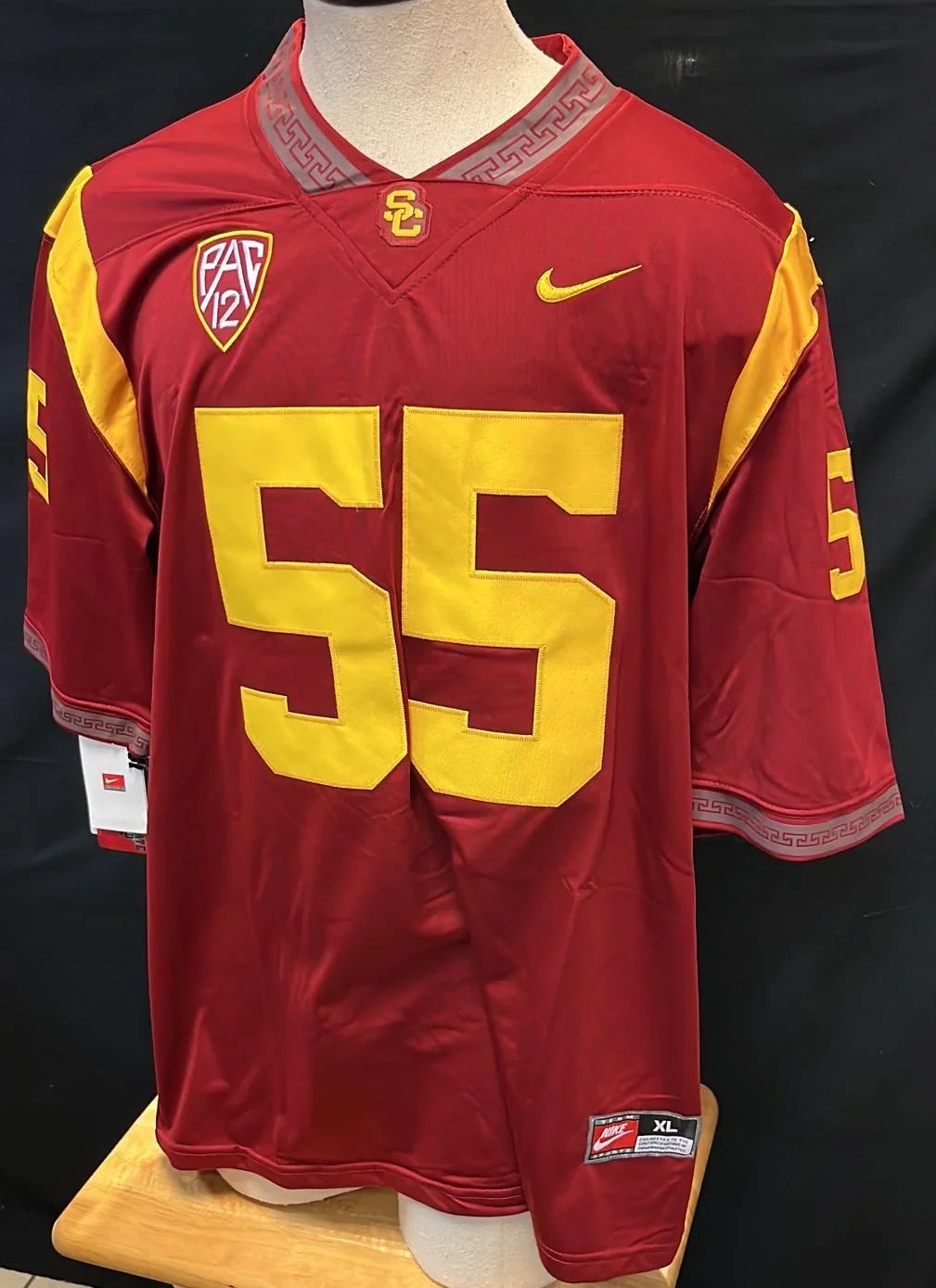 Junior Seau USC Trojans Jersey Nike product image 2, provided for visual reference and product detail review