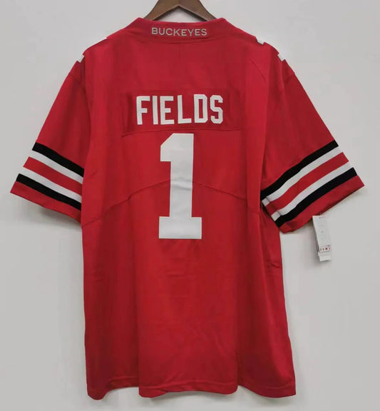 Justin Fields Ohio State Buckeyes NCAA NIKE Jersey product image 1, provided for visual reference and product detail review