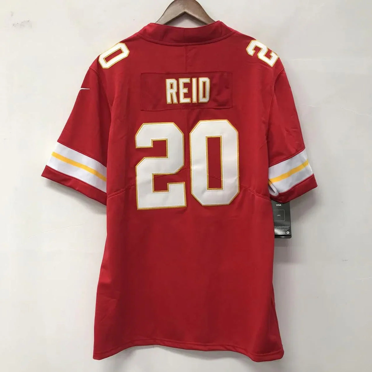 Justin Reid Kansas City Chiefs official NFL Nike Jersey product image 1, provided for visual reference and product detail