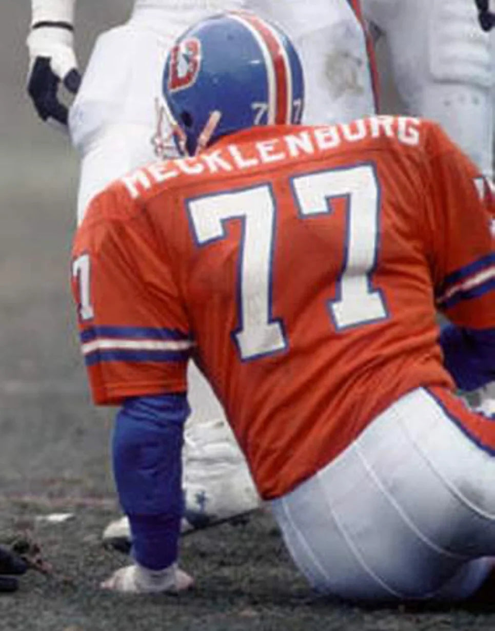 Karl Mecklenburg Denver Broncos NFL Mitchell & Ness Jersey product image 4, provided for visual reference and product detail