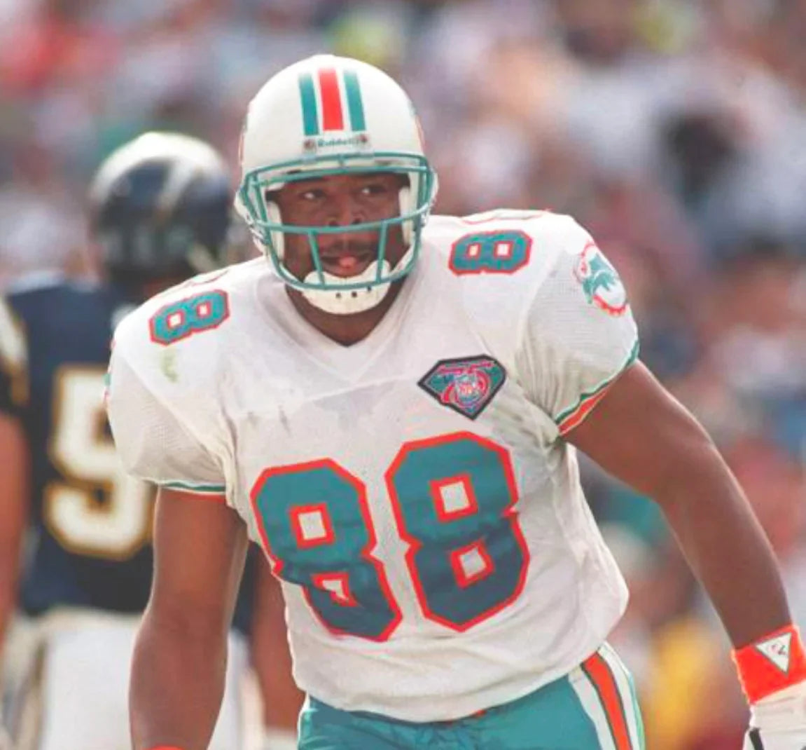 Keith Jackson 1994 Miami Dolphins NFL Mitchell & Ness Jersey product image 4, provided for visual reference and product