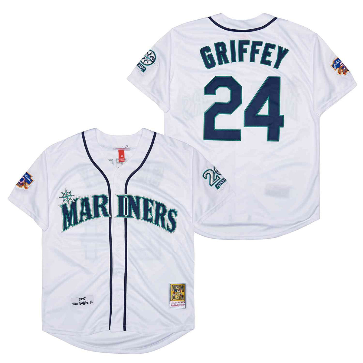 Ken Griffey Jr. Seattle Mariners Jersey Mitchell & Ness product image 1, provided for visual reference and product detail