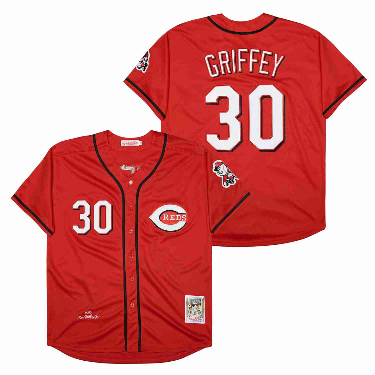Ken Griffey Jr. Cincinnati Reds Jersey Mitchell & Ness product image 1, provided for visual reference and product detail