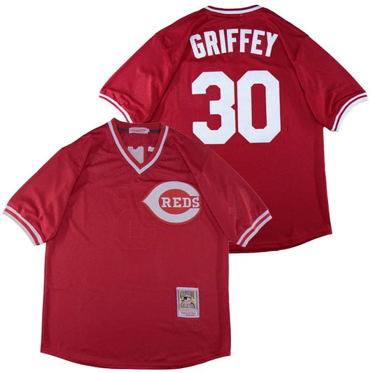 Ken Griffey Jr. Cincinnati Reds Jersey Mitchell & Ness product image 1, provided for visual reference and product detail