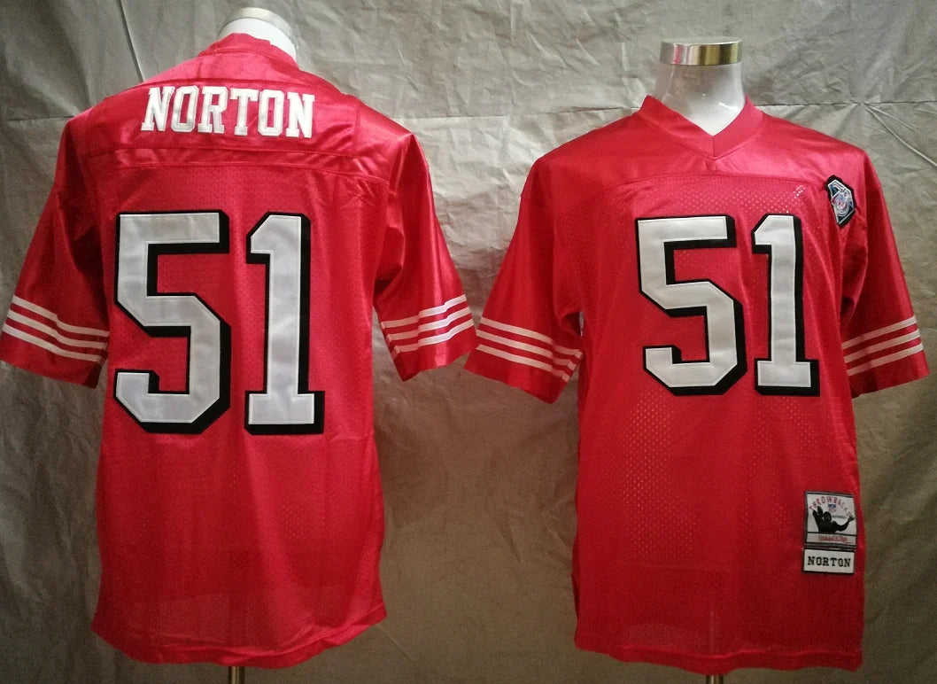 Ken Norton San Francisco 49ers Jersey 1994 Mitchell & Ness product image 1, provided for visual reference and product detail