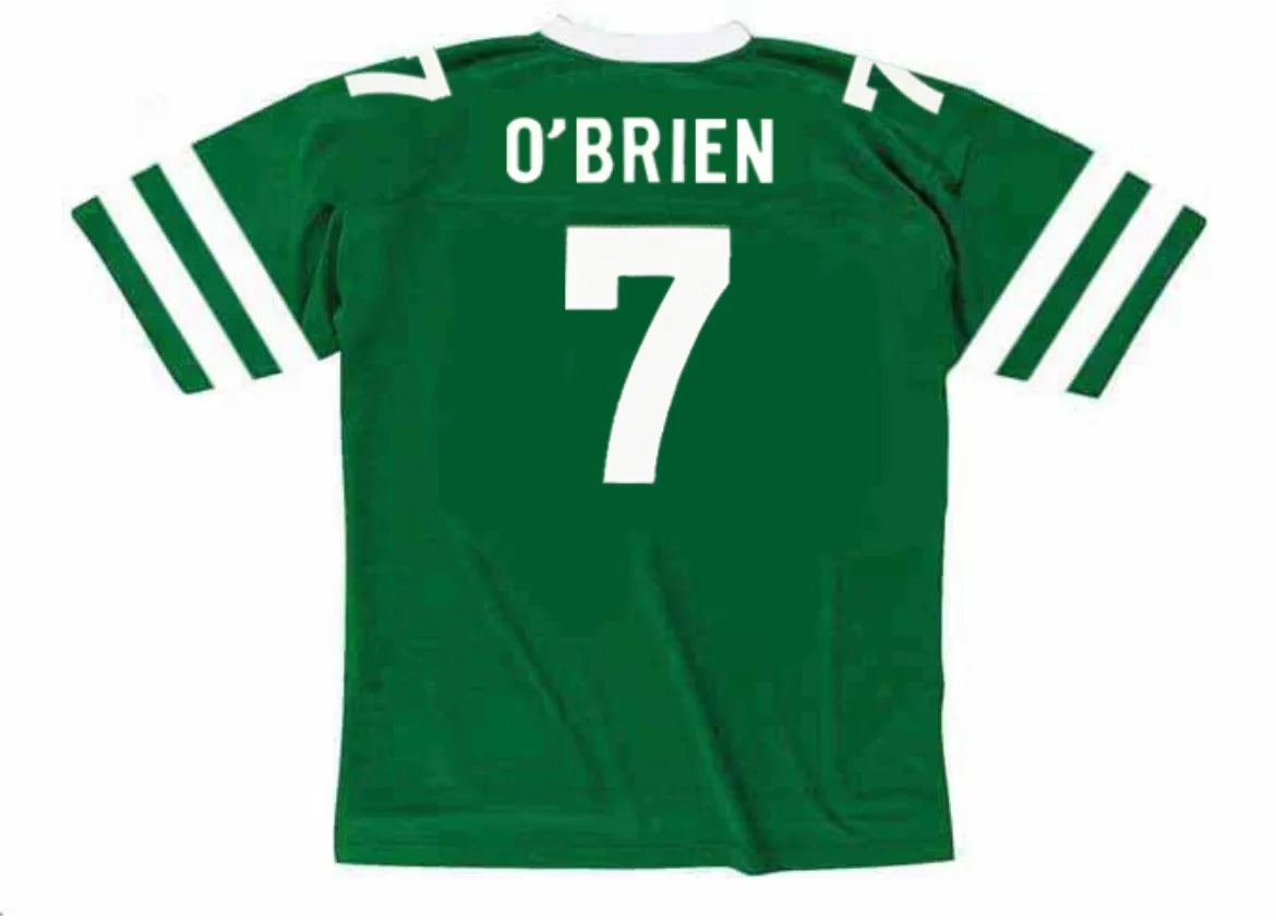 Ken O’Brien New York Jets Official NFL Mitchell & Ness Jersey product image 1, provided for visual reference and product