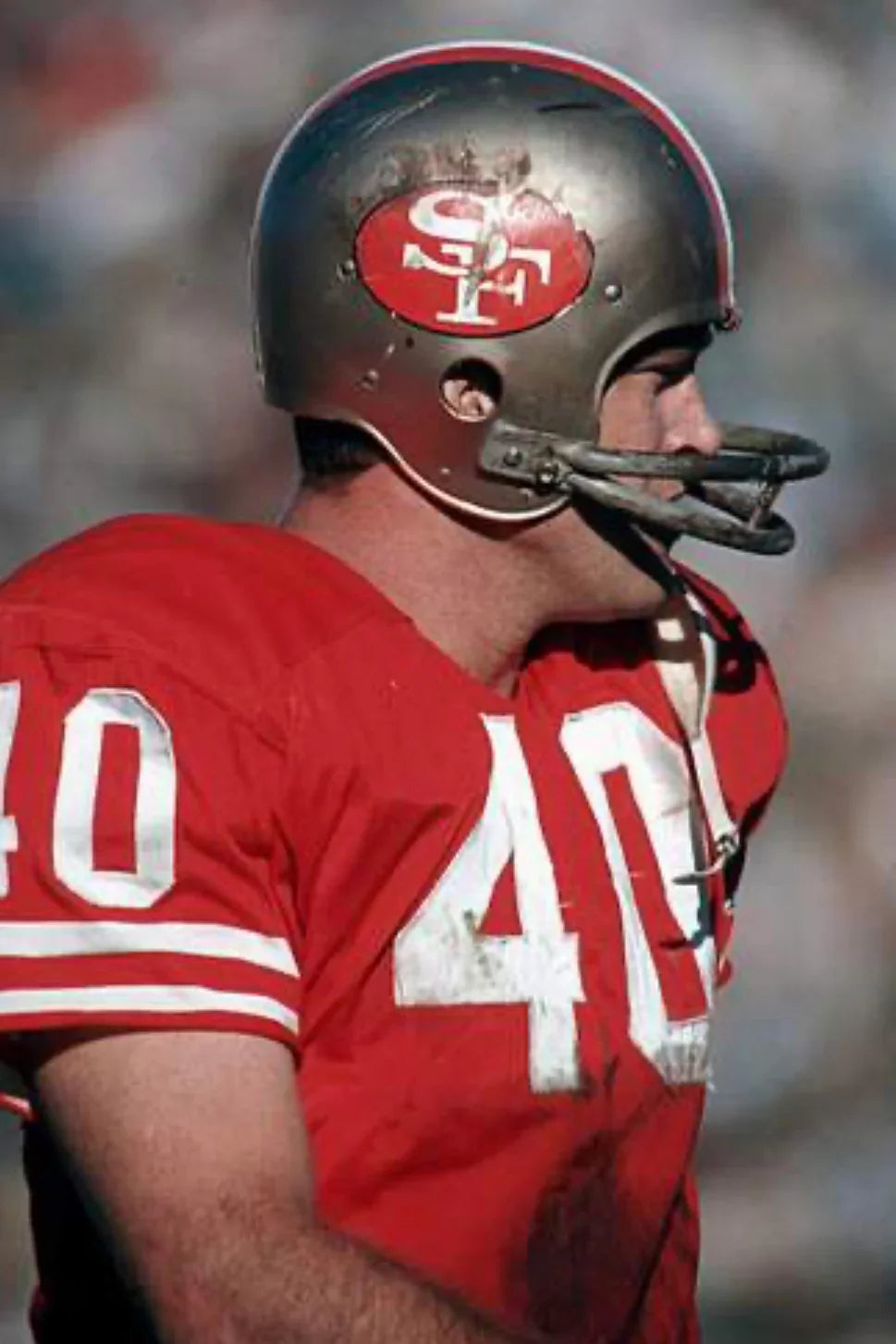 Ken Willard 1969 San Francisco 49ers Jersey Mitchell & Ness product image 4, provided for visual reference and product