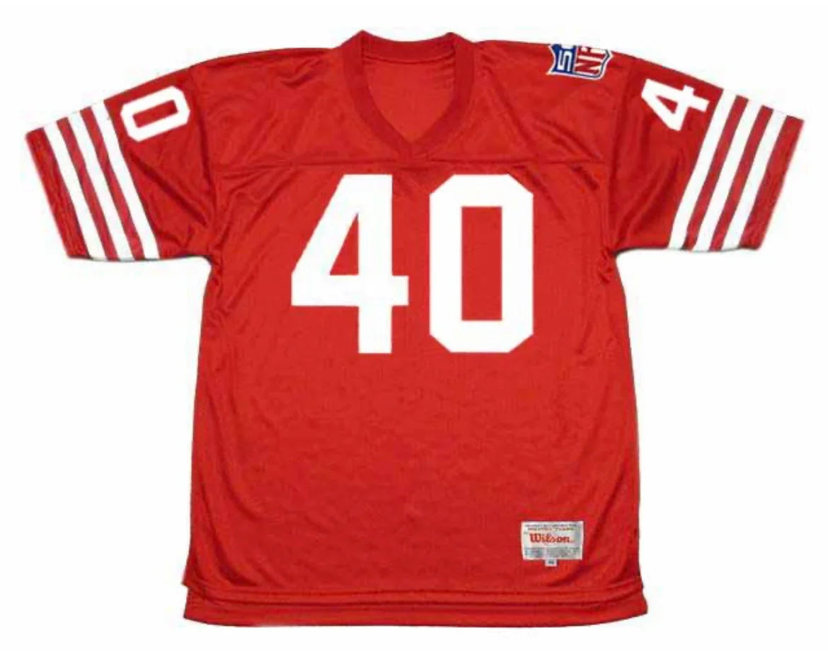 Ken Willard 1969 San Francisco 49ers Jersey Mitchell & Ness product image 2, provided for visual reference and product