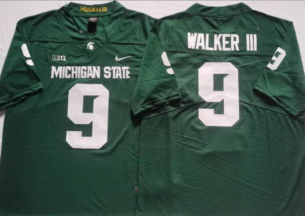 Kenneth Walker III Michigan State Jersey Nike product image 1, provided for visual reference and product detail review