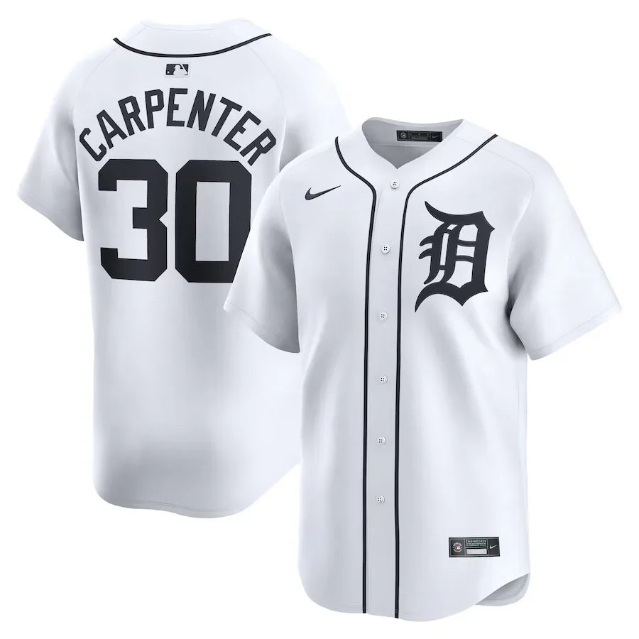 Kerry Carpenter Detroit Tigers Official MLB Jersey product image 1, provided for visual reference and product detail review