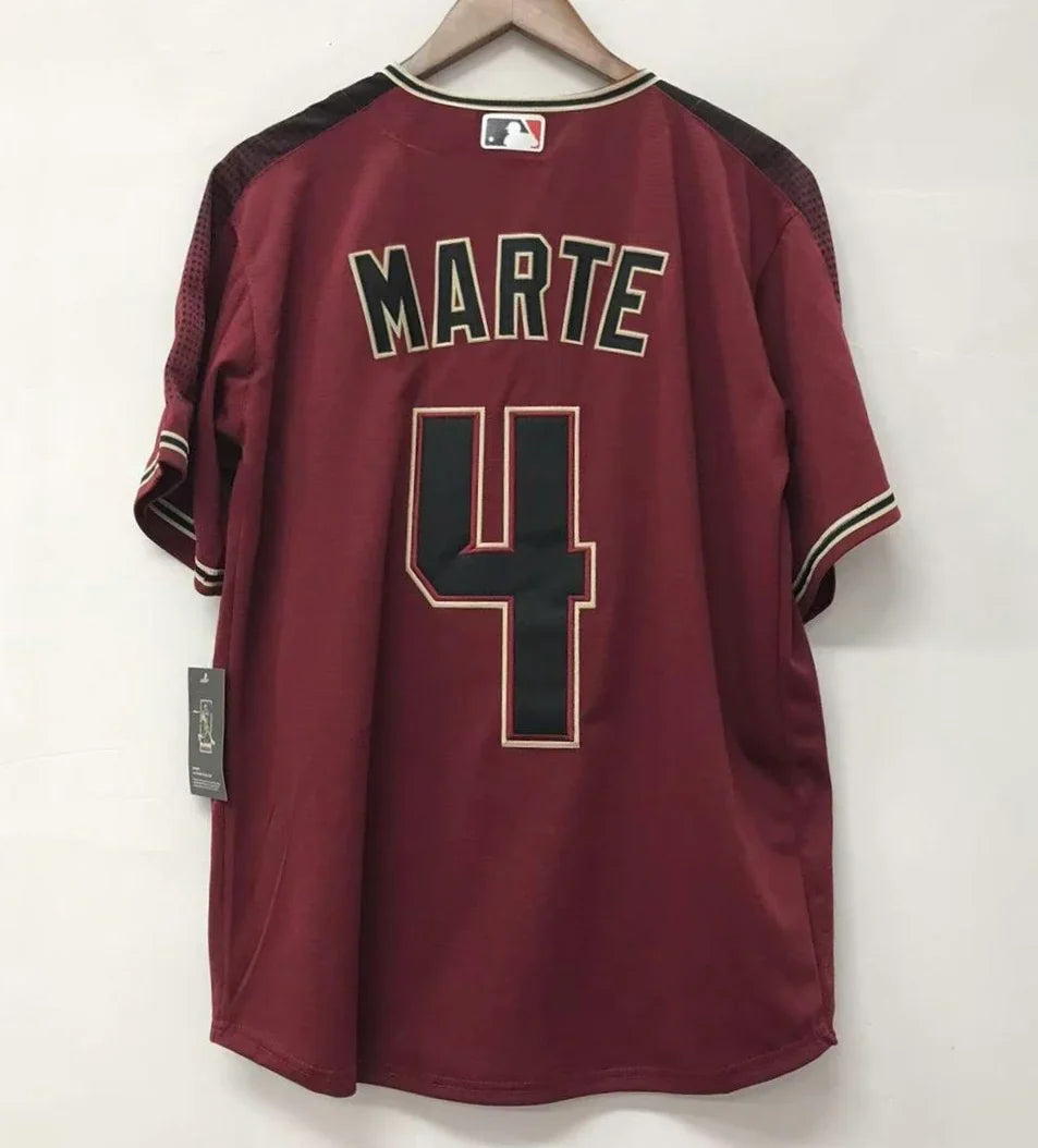 Ketel Marte Arizona Diamondbacks Official MLB Majestic Jersey product image 1, provided for visual reference and product