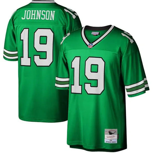 Keyshawn Johnson New York Jets Official NFL Mitchell & Ness Jersey product image 1, provided for visual reference and