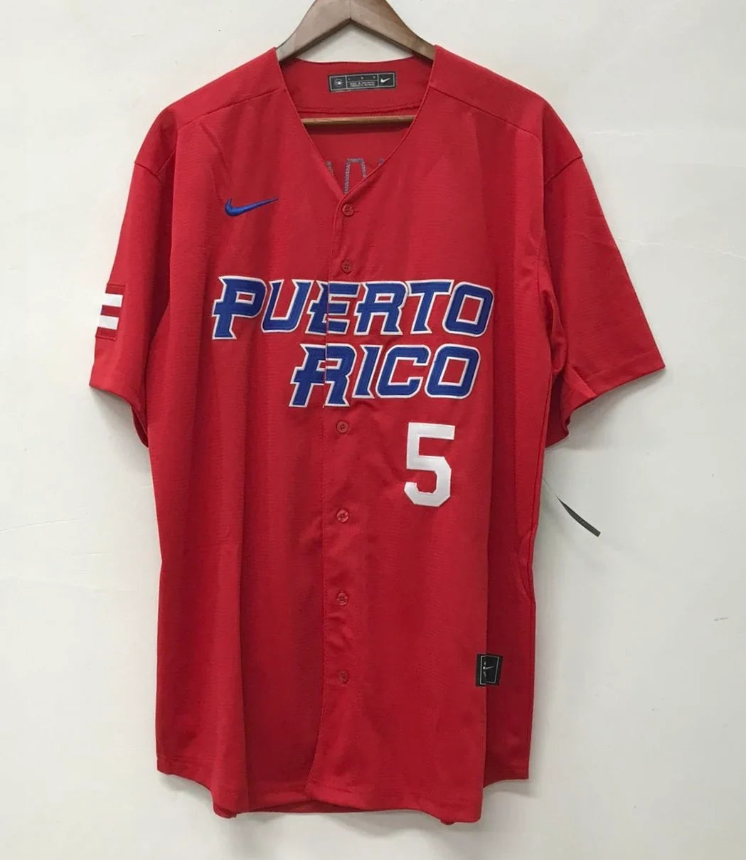 Kike Enrique Hernández Kike Puerto Rico jersey Nike product image 3, provided for visual reference and product detail review