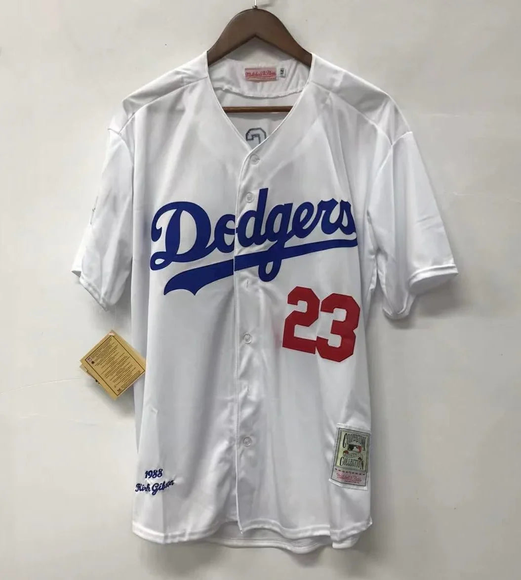 Kirk Gibson Los Angeles Dodgers Jersey Mitchell & Ness product image 3, provided for visual reference and product detail