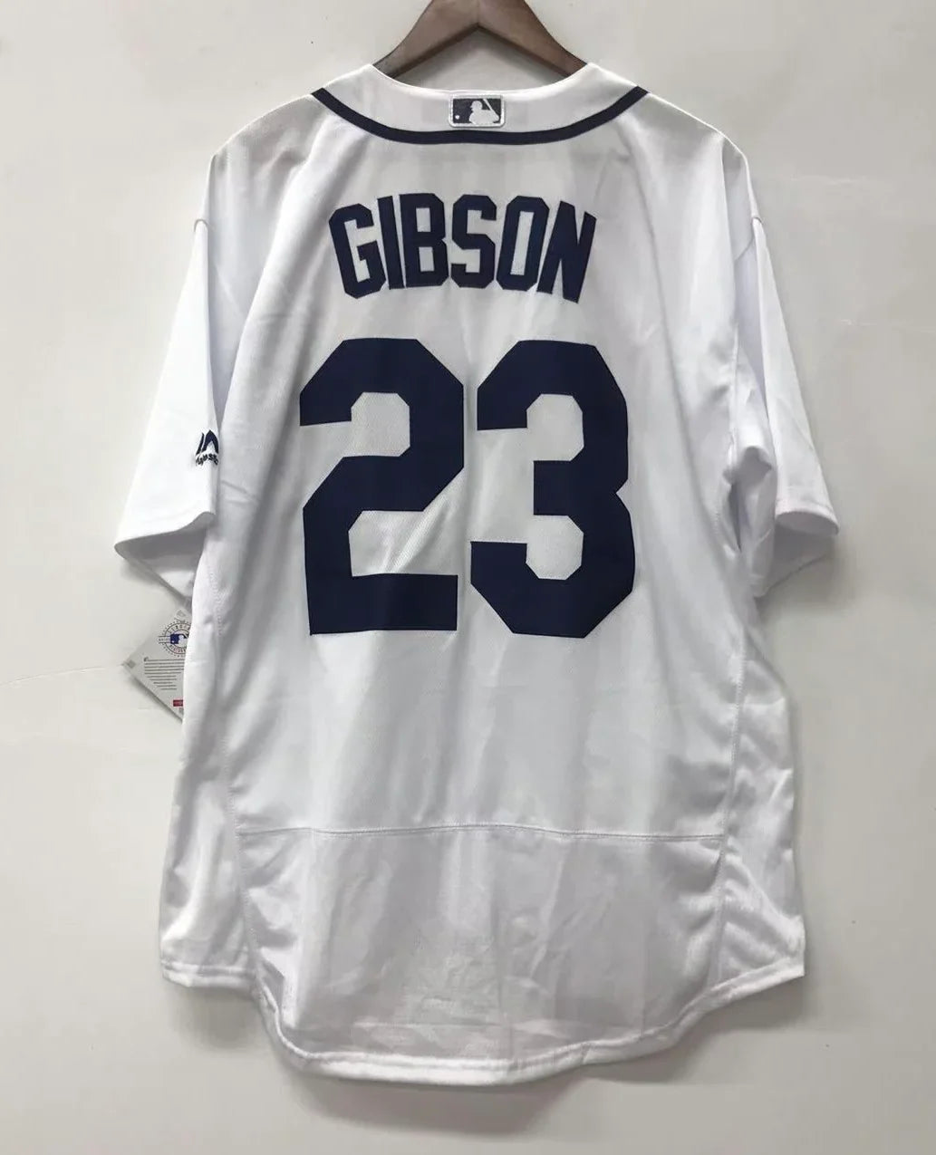 Kirk Gibson Detroit Tigers Jersey Majestic product image 2, provided for visual reference and product detail review