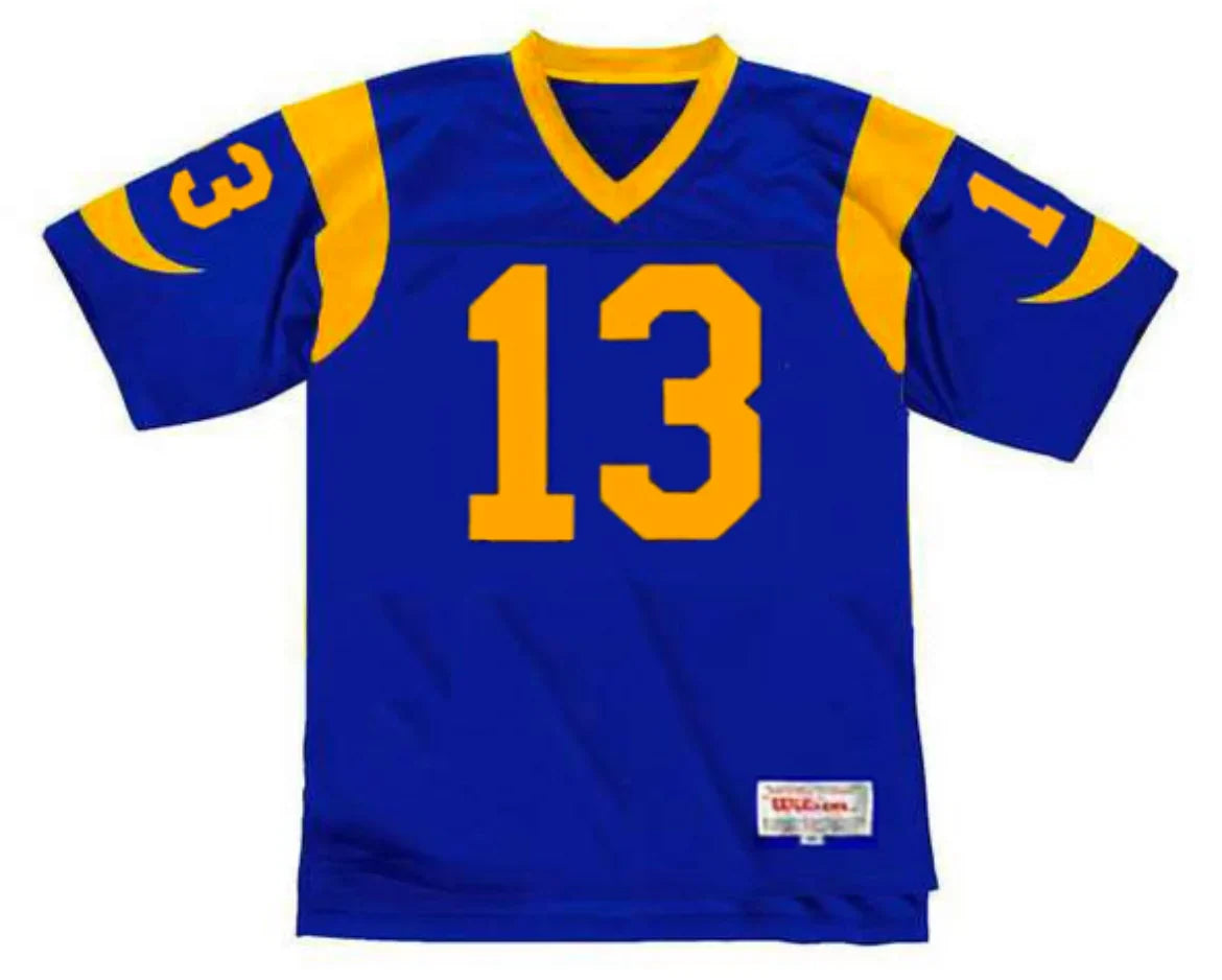 Kurt Warner St. Louis Rams Mitchell & Ness Jersey product image 2, provided for visual reference and product detail review