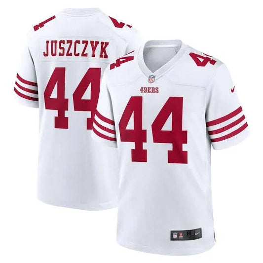 Kyle Jusczcyk San Francisco 49ers Official NFL Nike Jersey white product image 1, provided for visual reference and product
