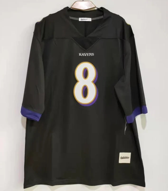 Lamar Jackson Baltimore Ravens official Nike Jersey Classic Authentics product image 2, provided for visual reference and