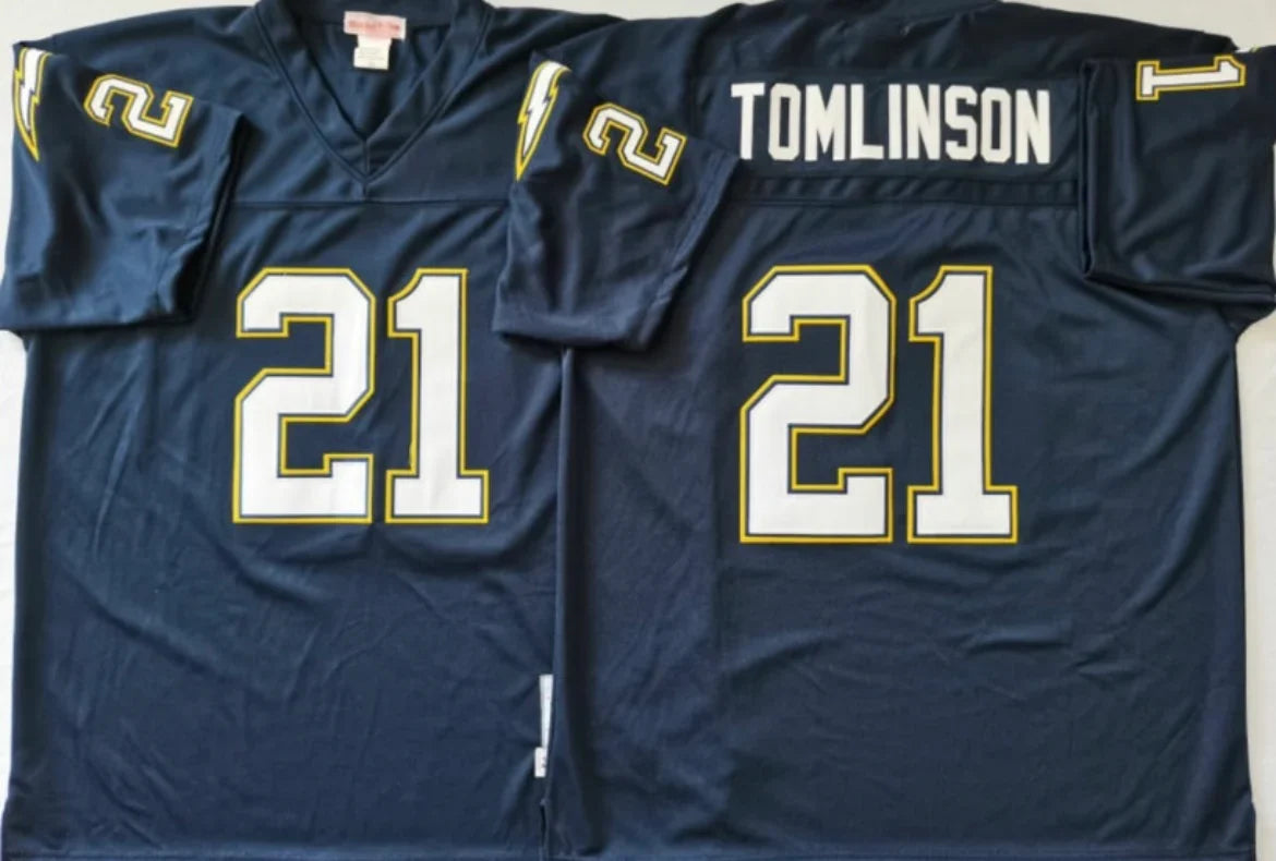 Ladainian Tomlinson San Diego Chargers Jersey Mitchell & Ness product image 1, provided for visual reference and product