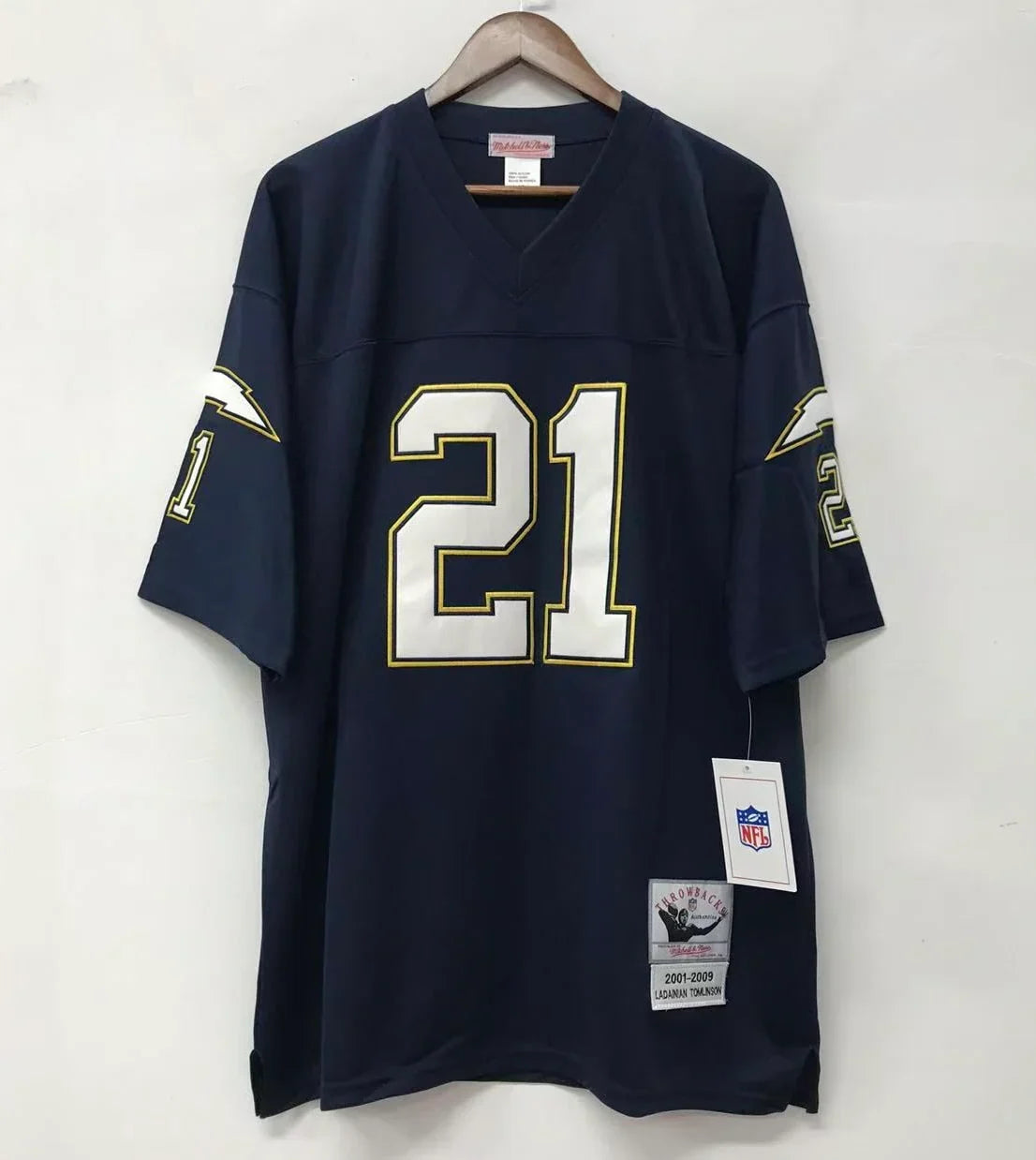 Ladainian Tomlinson San Diego Chargers Jersey Mitchell & Ness product image 3, provided for visual reference and product